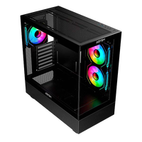 Abysm Danube Sava H400 Prime Caja ATX Cristal Templado Negra Abysm Danube Sava H400 Prime Caja ATX Cristal Templado Negra