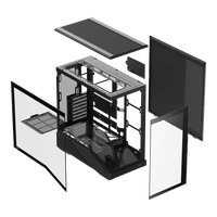 Abysm Arian Frame A400 Prime  Caja ATX Black Cristal Templado ARGB PWN