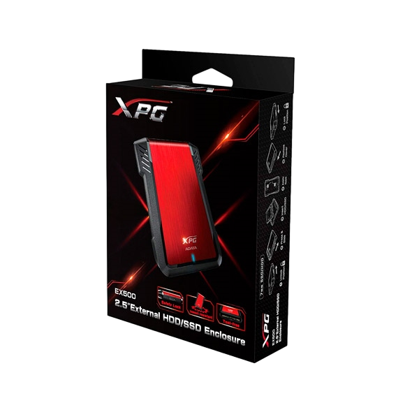 ADATA XPG Gaming EX500 Caja Externa para HD ADATA XPG Gaming EX500 Caja Externa para HD