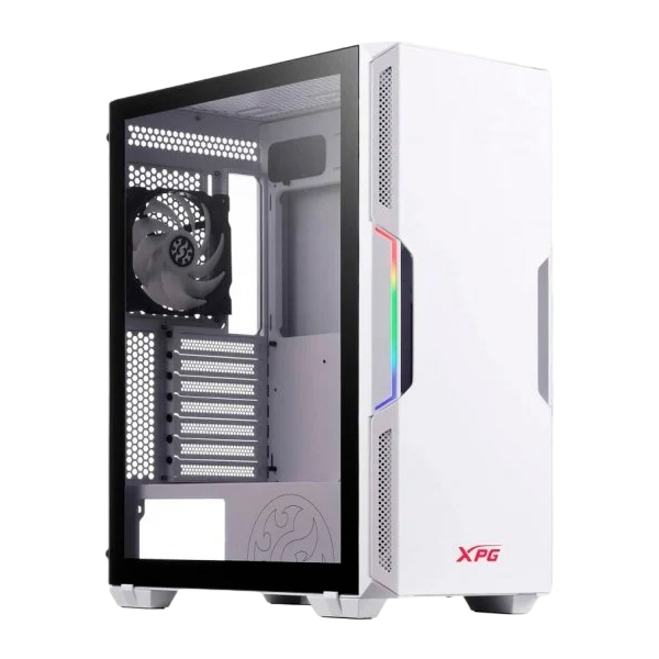 Adata XPG Starker ARGB Cristal Templado USB 31 Blanca  Caja Adata XPG Starker ARGB Cristal Templado USB 31 Blanca  Caja