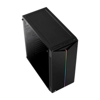 Aerocool Split USB 30 RGB con Ventana Negra Caja Aerocool Split USB 30 RGB con Ventana Negra Caja