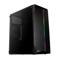 Aerocool Split USB 30 RGB con Ventana Negra Caja Aerocool Split USB 30 RGB con Ventana Negra Caja
