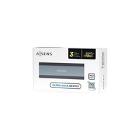 Aisens ASM2018GR M2 SATA  NVMe  USB31  10Gbps  Caja Externa SSD
