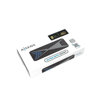 Aisens ASM2RGB013B M2 NVMe USB32 10Gbps Caja Externa SSD Aisens ASM2RGB013B M2 NVMe USB32 10Gbps Caja Externa SSD