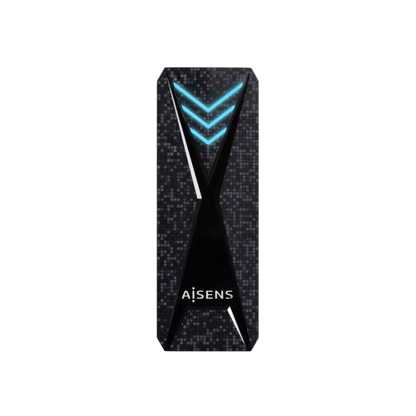 Aisens ASM2RGB013B M2 NVMe USB32 10Gbps Caja Externa SSD Aisens ASM2RGB013B M2 NVMe USB32 10Gbps Caja Externa SSD