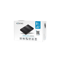 Aisens ASE2523B SSD 25 USB30 5Gbps Caja Externa SSD Aisens ASE2523B SSD 25 USB30 5Gbps Caja Externa SSD