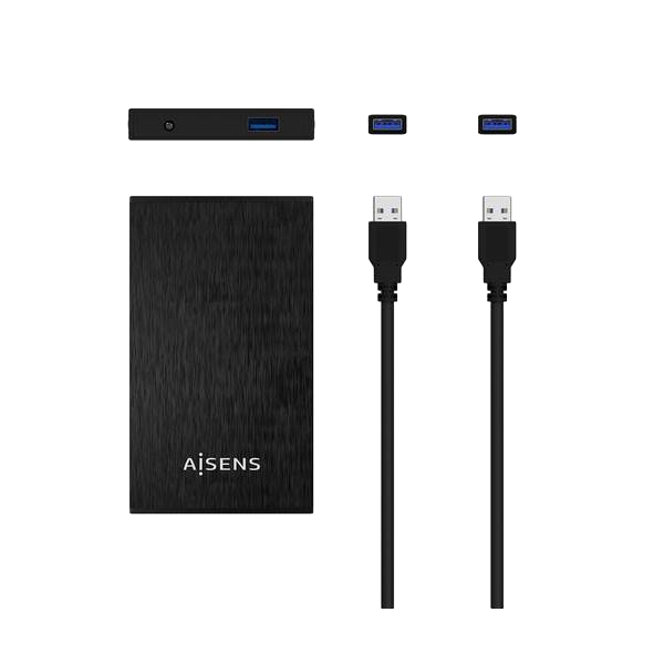Aisens ASE2523B SSD 25 USB30 5Gbps Caja Externa SSD Aisens ASE2523B SSD 25 USB30 5Gbps Caja Externa SSD
