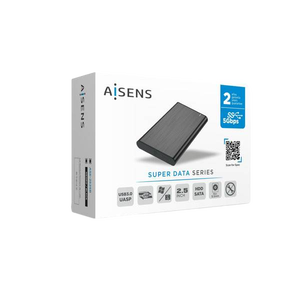 Aisens ASE2525B SSD 25 USB 31 5Gbps Caja Externa SSD Aisens ASE2525B SSD 25 USB 31 5Gbps Caja Externa SSD