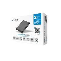 Aisens ASE2525B SSD 25  USB 31  5Gbps  Caja Externa SSD