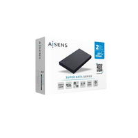 Aisens ASE2530B SSD 25 USB 31 5Gbps Caja Externa SSD Aisens ASE2530B SSD 25 USB 31 5Gbps Caja Externa SSD