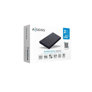 Aisens ASE2530B SSD 25 USB 31 5Gbps Caja Externa SSD Aisens ASE2530B SSD 25 USB 31 5Gbps Caja Externa SSD