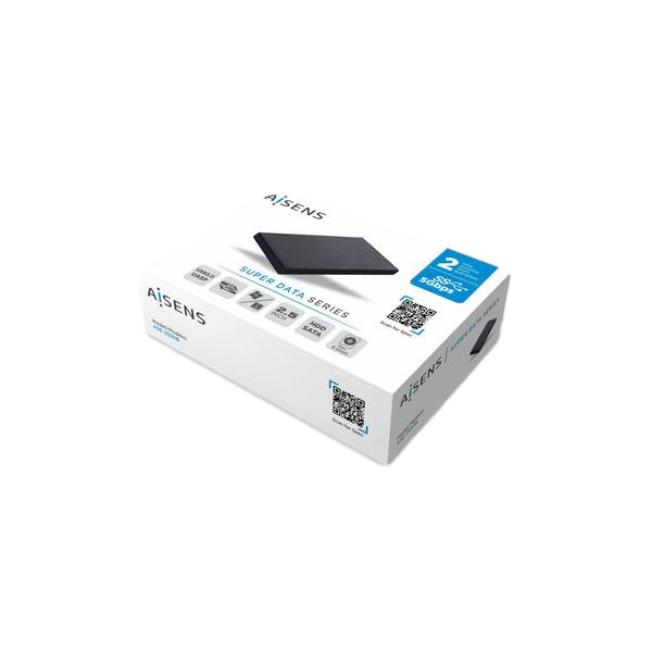 Aisens ASE2530B SSD 25 USB 31 5Gbps Caja Externa SSD Aisens ASE2530B SSD 25 USB 31 5Gbps Caja Externa SSD
