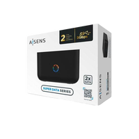 Aisens ASDSD01B 2x Discos Duros USB 30 5Gbps Docking Station Aisens ASDSD01B 2x Discos Duros USB 30 5Gbps Docking Station