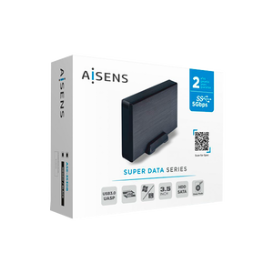 Aisens ASE3530B Carcasa SATA III USB 31  Caja Externa