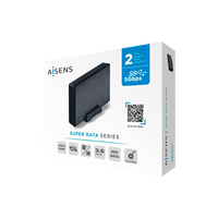Aisens ASE3530B Carcasa SATA III USB 31  Caja Externa