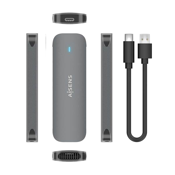 Aisens ASM2006GRY SATA a USB31 Gris Carcasa SSD Aisens ASM2006GRY SATA a USB31 Gris Carcasa SSD