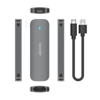 Aisens ASM2006GRY SATA a USB31 Gris Carcasa SSD Aisens ASM2006GRY SATA a USB31 Gris Carcasa SSD