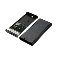 Aisens ASM2008B  USB31  M2 NVMe  10 Gbps  Sin Tornillos  Carcasa SSD