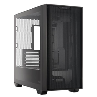 Asus A21 Mesh Negra | Caja M-ATX Cristal Templado