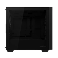 Asus A21 Plus Mesh Negra  Caja Micro ATX Cristal Templado