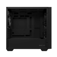 Asus A21 Plus Mesh Negra  Caja Micro ATX Cristal Templado