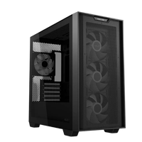 Asus A21 Plus Mesh Negra  Caja Micro ATX Cristal Templado