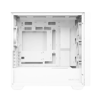 Asus A21 Plus Mesh Blanca  Caja Micro ATX Cristal Templado