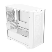 Asus A21 Plus Mesh Blanca  Caja Micro ATX Cristal Templado