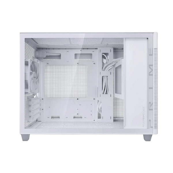 Asus Prime AP201  Caja Micro ATX Cristal Templado Blanca Asus Prime AP201  Caja Micro ATX Cristal Templado Blanca
