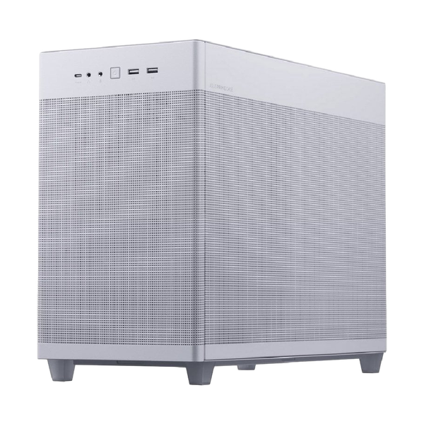 Asus Prime AP201  Caja Micro ATX Cristal Templado Blanca Asus Prime AP201  Caja Micro ATX Cristal Templado Blanca