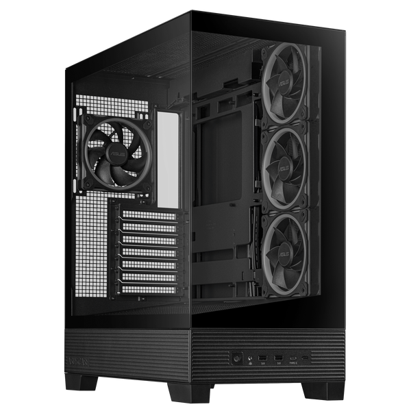 Asus A31 PLUS ARGB Negra Caja ATX Cristal Templado Asus A31 PLUS ARGB Negra Caja ATX Cristal Templado