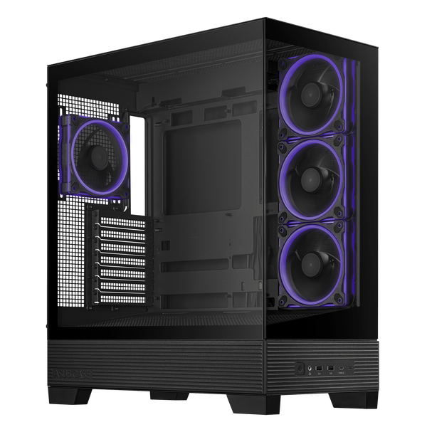 Asus A31 PLUS ARGB Negra Caja ATX Cristal Templado Asus A31 PLUS ARGB Negra Caja ATX Cristal Templado