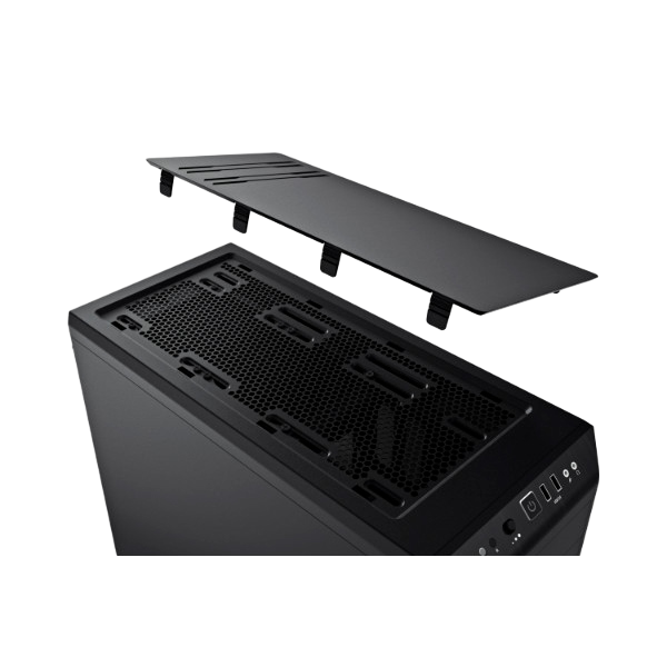 Be Quiet Pure Base 600 black  silver  Caja Be Quiet Pure Base 600 black  silver  Caja