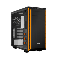 Be Quiet Pure Base 600 window black orange Caja Be Quiet Pure Base 600 window black orange Caja