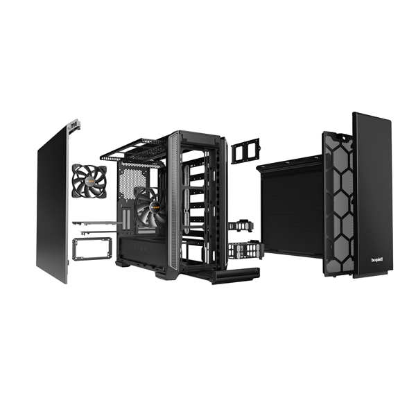 Be Quiet Silent Base 601 silver  Caja Be Quiet Silent Base 601 silver  Caja