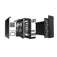 Be Quiet Silent Base 601 silver Caja Be Quiet Silent Base 601 silver Caja