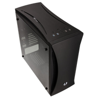 BitFenix Aurora Negra con cristal templado  Caja