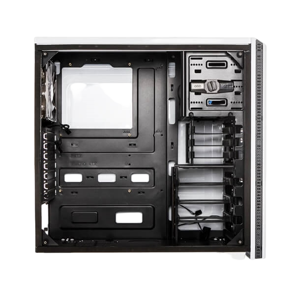 Bitfenix Nova TG Blanca con ventana de cristal  Caja Bitfenix Nova TG Blanca con ventana de cristal  Caja