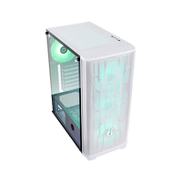 BitFenix Nova Mesh SE TG Cristal Templado USB 31 ARGB Blanca  Caja