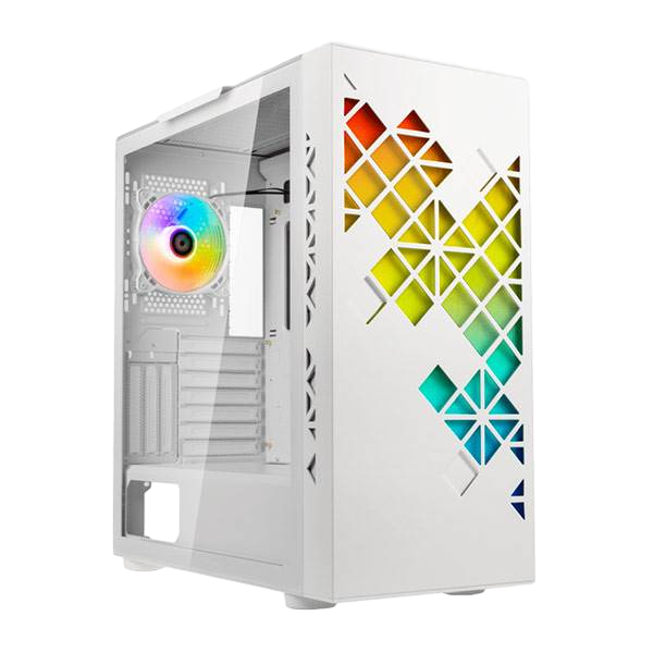 Bitfenix Tracery ARGB White ATX  Caja Bitfenix Tracery ARGB White ATX  Caja