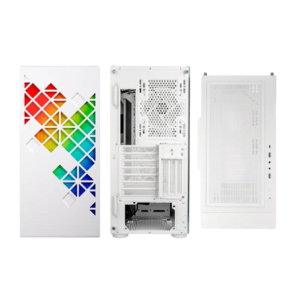 Bitfenix Tracery ARGB White ATX  Caja Bitfenix Tracery ARGB White ATX  Caja