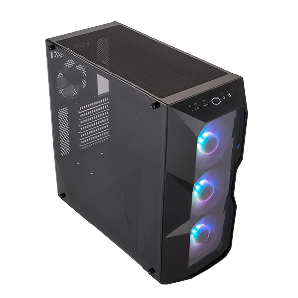 Cooler Master MasterBox TD500 ARGB Negro  Caja Cooler Master MasterBox TD500 ARGB Negro  Caja