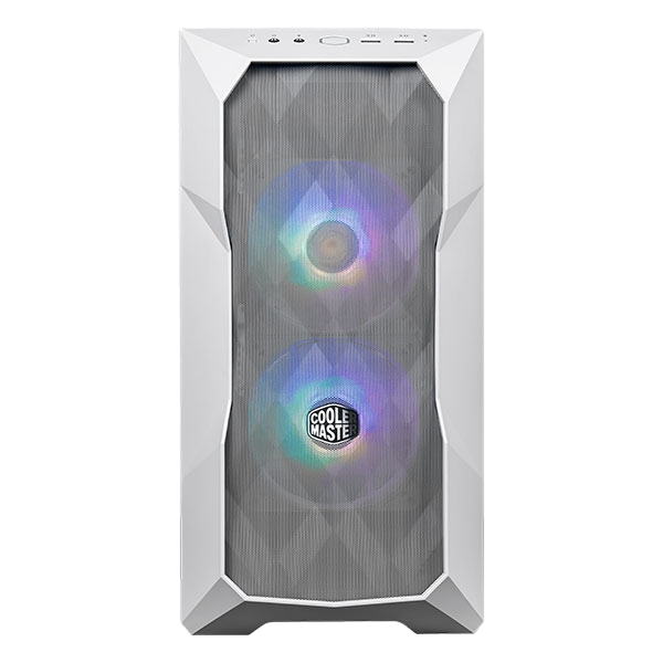 Cooler Master TD300 Mesh White MATX Caja Cooler Master TD300 Mesh White MATX Caja