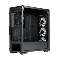 Cooler Master MasterBox 520 Mesh ARGB  Caja Mid Cristal Templado Tower USB 32 Negra