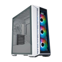 Cooler Master MasterBox 520 ARGB  Caja ATX Cristal Templado Blanca