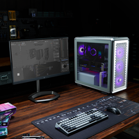 Cooler Master MasterFrame 600  Caja ATX Modular Plateada