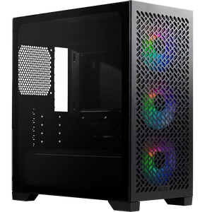 Cooler Master Elite 302 Negra  Caja Midi ARGB Mini Torre ATX