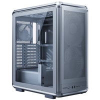 Cooler Master MasterFrame 500 Mesh  Caja EATX Plata