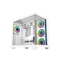 Cooler Master Elite 681 ARGB  Caja ATX Mid Tower Blanca Cristal Templado Doble Cámara USBC