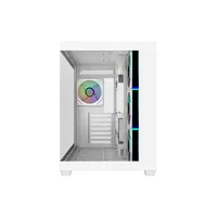 Cooler Master Elite 681 ARGB  Caja ATX Mid Tower Blanca Cristal Templado Doble Cámara USBC